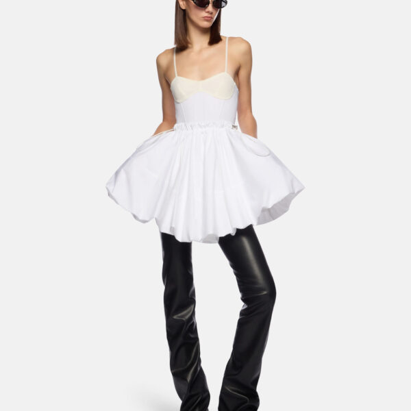The Attico White Mini Dress - The Attico Dresses - Designed by Gilda Ambrosio & Giorgia Tordini - Shop at Coveti