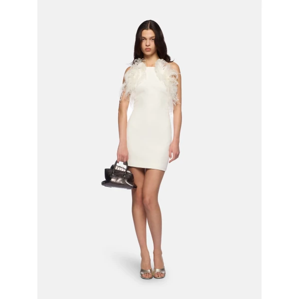 The Attico White Mini Dress, view 2