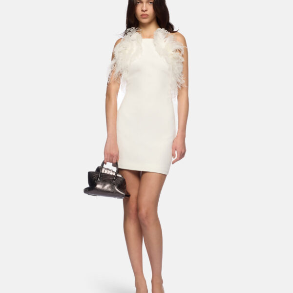 The Attico White Mini Dress - The Attico Dresses - Designed by Gilda Ambrosio & Giorgia Tordini - Shop at Coveti