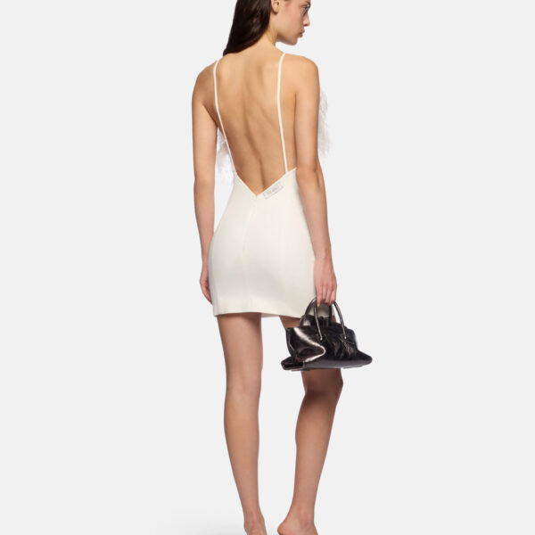 The Attico White Mini Dress - The Attico Dresses - Designed by Gilda Ambrosio & Giorgia Tordini - Shop at Coveti