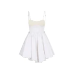 The Attico White Mini Dress - The Attico Dresses - Designed by Gilda Ambrosio & Giorgia Tordini - Shop at Coveti