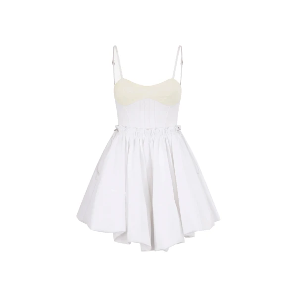 The Attico White Mini Dress