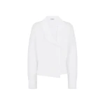 The Attico White Shirt - The Attico Tops - Designed by Gilda Ambrosio & Giorgia Tordini - Shop at Coveti