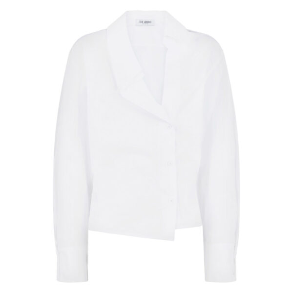 The Attico White Shirt - The Attico Tops - Designed by Gilda Ambrosio & Giorgia Tordini - Shop at Coveti