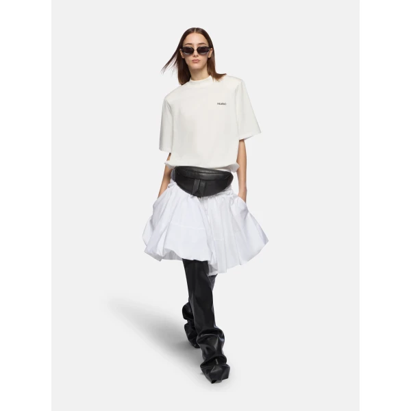 The Attico White T-Shirt Top, view 4