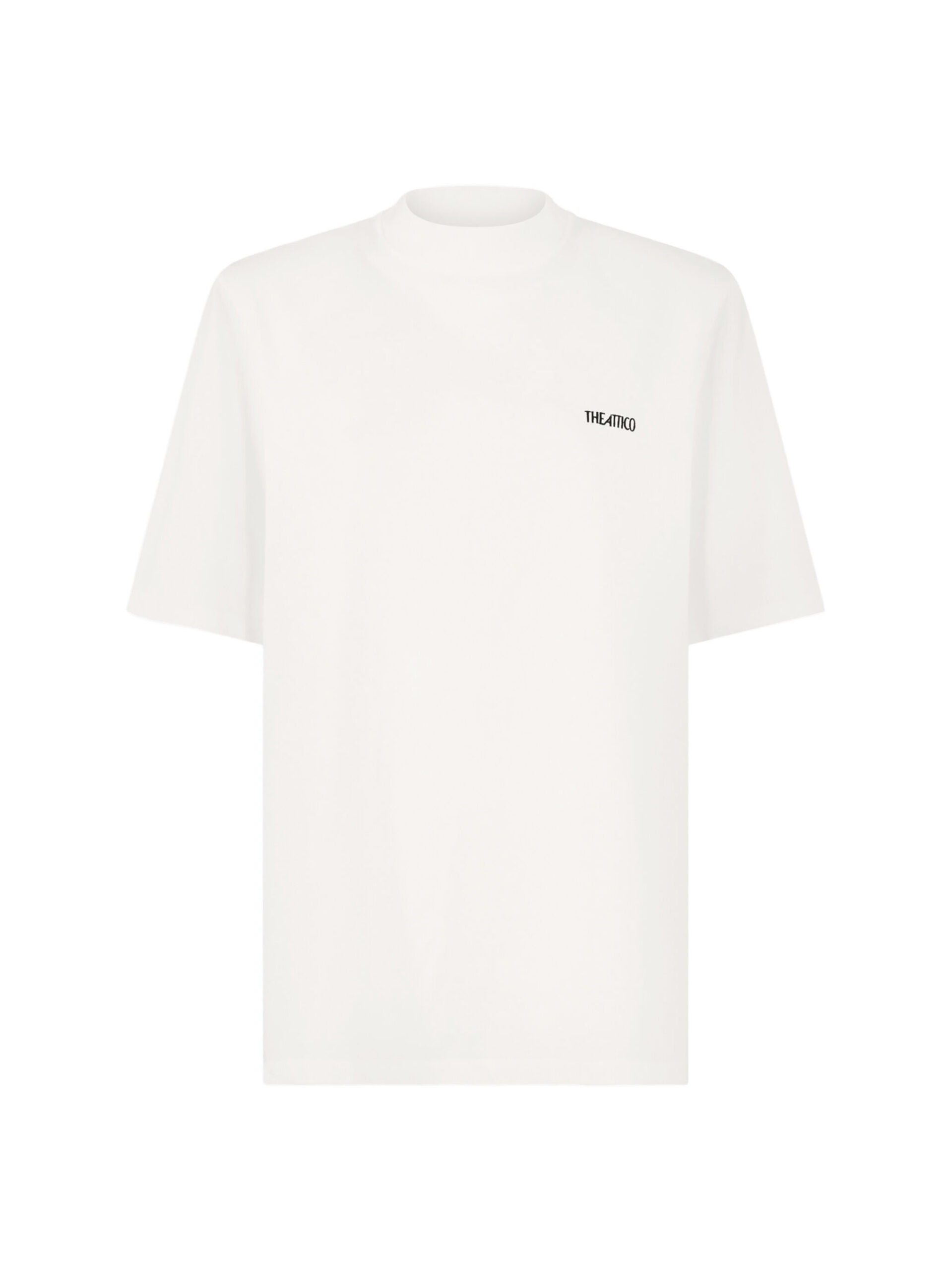 The Attico White T-Shirt - The Attico Tops - Designed by Gilda Ambrosio & Giorgia Tordini - Shop at Coveti