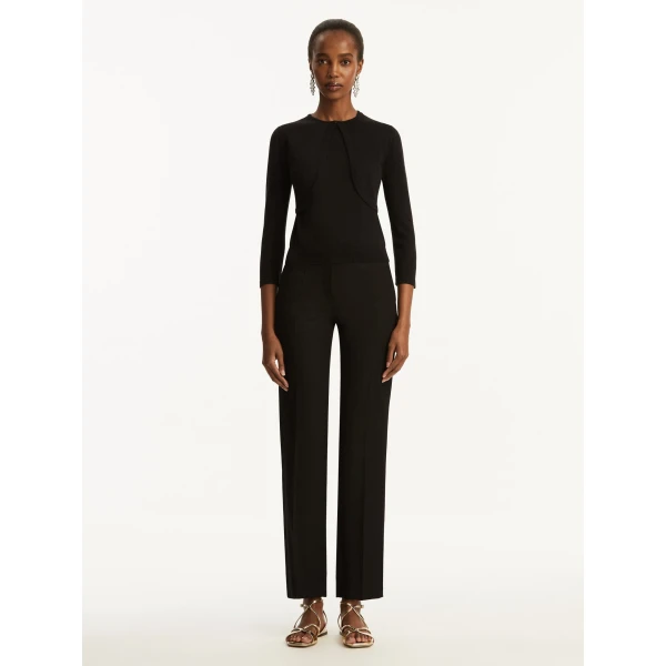 Oscar de la Renta Wool-Blend Bolero - Oscar de la Renta Jackets - American Couture - Shop at Coveti