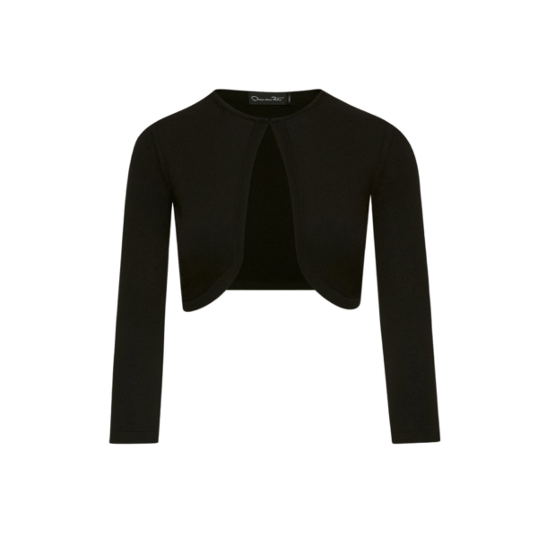 Oscar de la Renta Wool-Blend Bolero - Oscar de la Renta Jackets - American Couture - Shop at Coveti