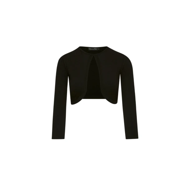 Oscar de la Renta Wool-Blend Bolero - Oscar de la Renta Jackets - American Couture - Shop at Coveti