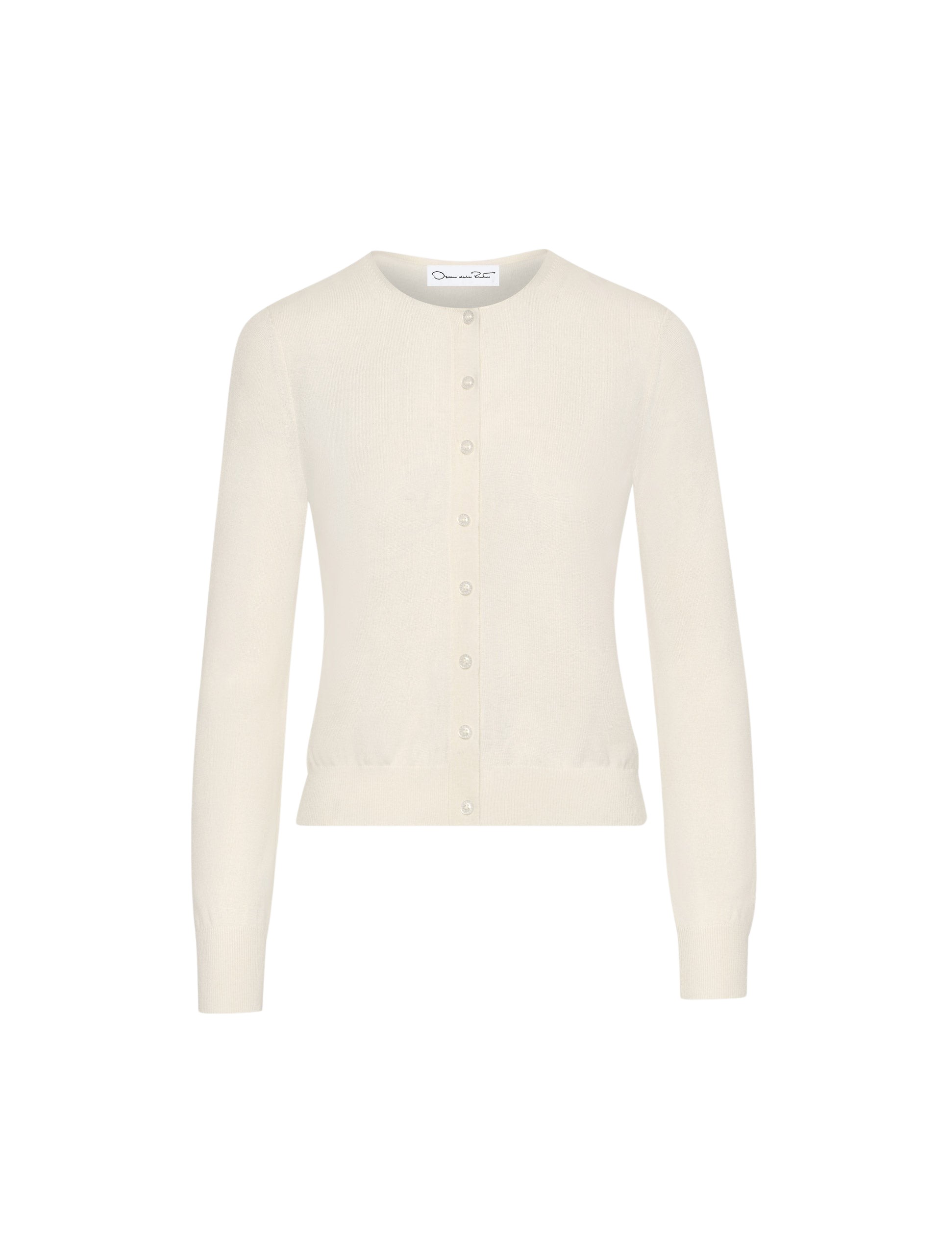 Oscar de la Renta Wool-Blend Cardigan - Oscar de la Renta Knitwear - American Couture - Shop at Coveti