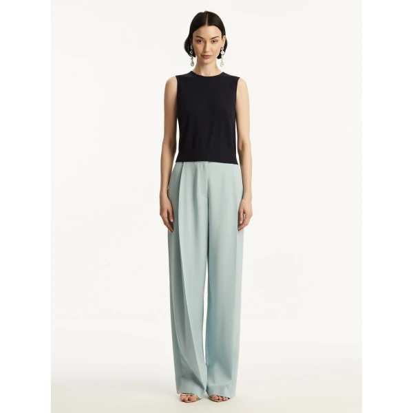 Oscar de la Renta Wool-Blend Tank - Oscar de la Renta Tops - American Couture - Shop at Coveti