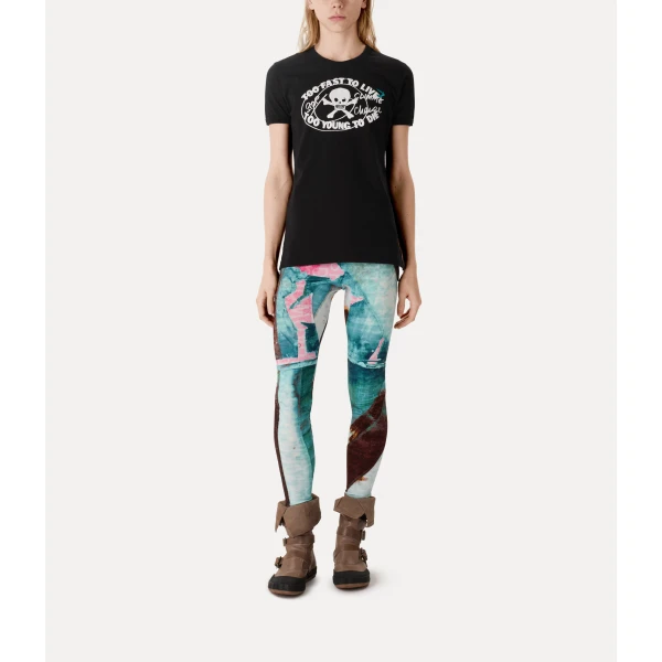 Vivienne Westwood Worlds End Classic T-Shirt - Vivienne Westwood Tops - Punk Luxury - Shop at Coveti