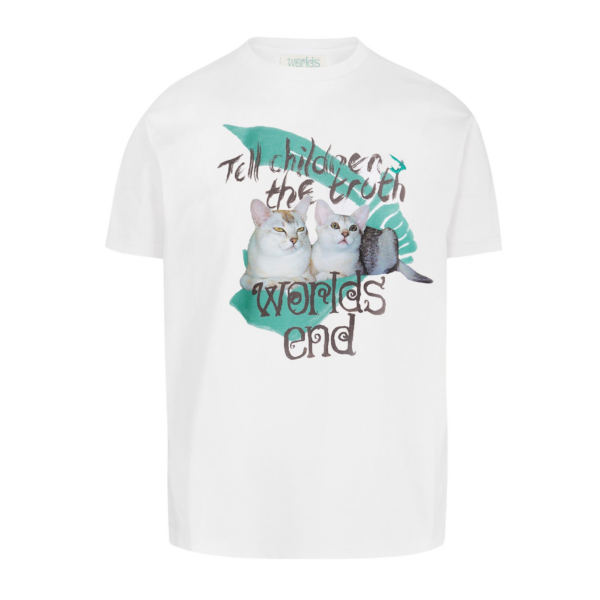 Vivienne Westwood Worlds End Classic Truth T-shirt - Vivienne Westwood Tops - Punk Luxury - Shop at Coveti
