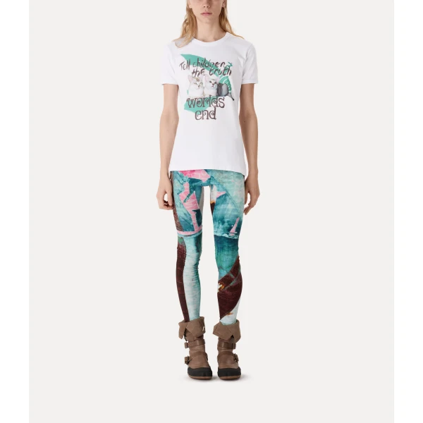 Vivienne Westwood Worlds End Leggings - Vivienne Westwood Pants - Punk Luxury - Shop at Coveti