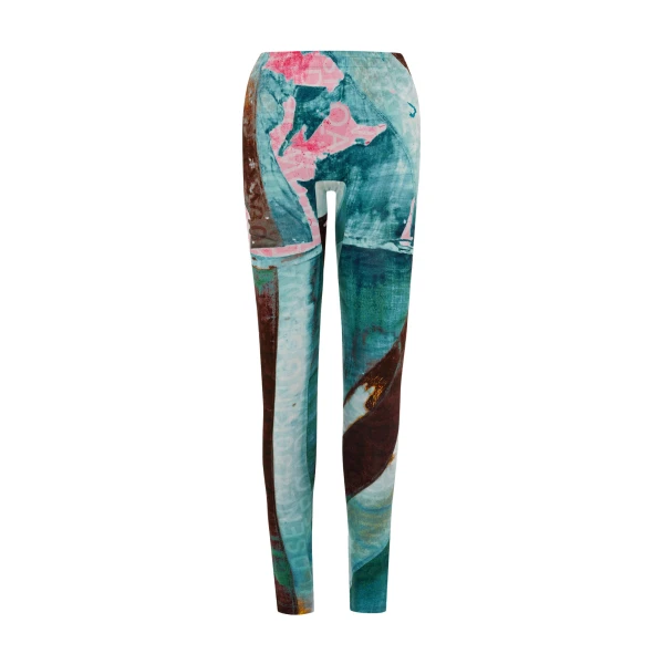 Vivienne Westwood Worlds End Leggings - Vivienne Westwood Pants - Punk Luxury - Shop at Coveti