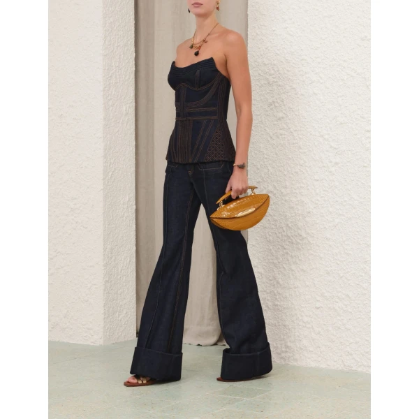 Elevate your elegance in this Zimmermann Tops   from the 2025 resort wear edit
