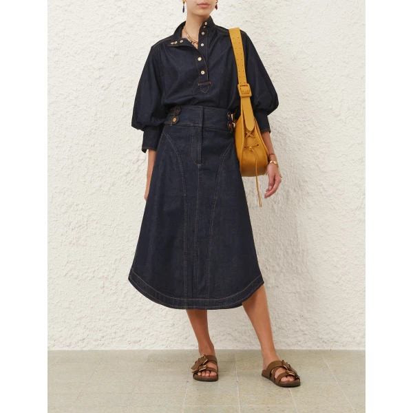 Elevate your elegance in this Zimmermann Skirts   from the 2025 resort wear edit