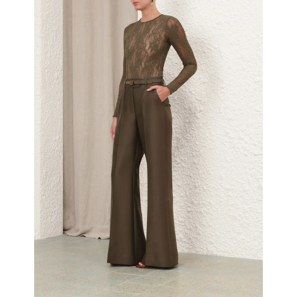 Elevate your elegance in this Zimmermann Bodysuit   from the 2025 resort wear edit
