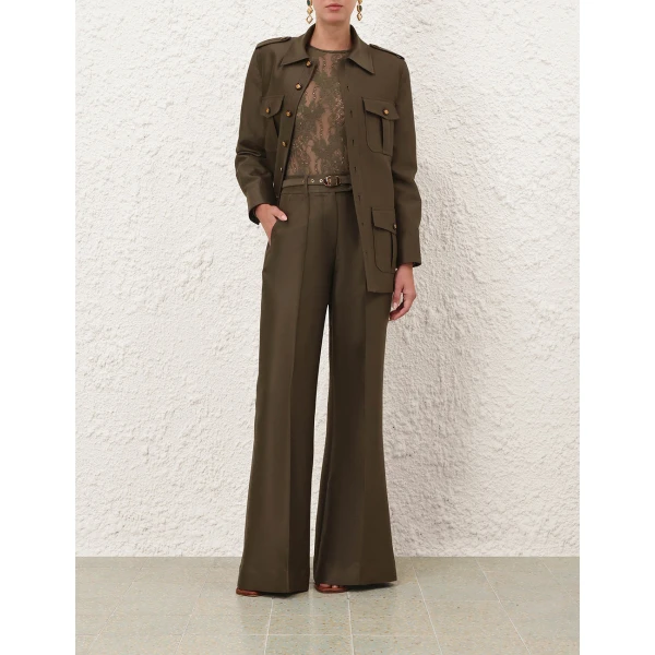 Elevate your elegance in this Zimmermann Bodysuit   from the 2025 resort wear edit