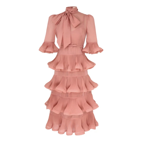 Elevate your elegance in this Zimmermann Dresses   from the 2025 resort wear edit