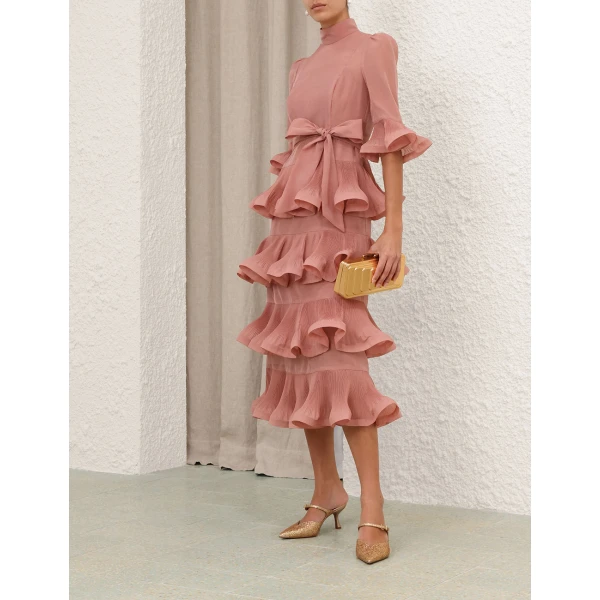 Elevate your elegance in this Zimmermann Dresses   from the 2025 resort wear edit