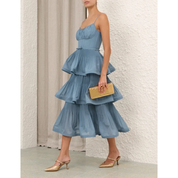 Elevate your elegance in this Zimmermann Dresses   from the 2025 resort wear edit