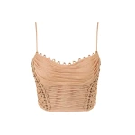 Elevate your elegance in this Zimmermann Tops   from the 2025 resort wear edit
