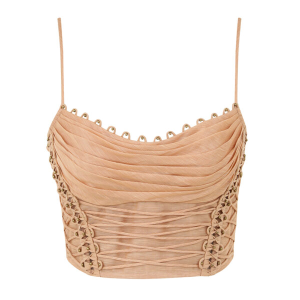 Elevate your elegance in this Zimmermann Tops   from the 2025 resort wear edit