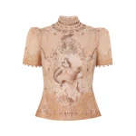 Elevate your elegance in this Zimmermann Tops   from the 2025 resort wear edit