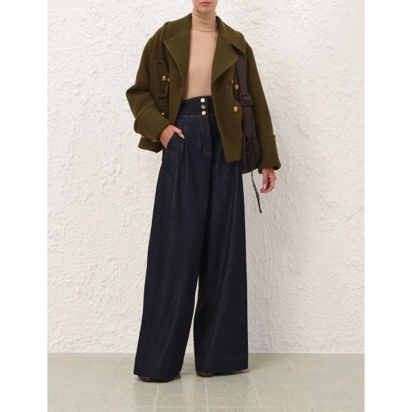 Elevate your elegance in this Zimmermann Coats   from the 2025 resort wear edit
