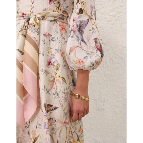 Elevate your elegance in this Zimmermann Dresses   from the 2025 resort wear edit