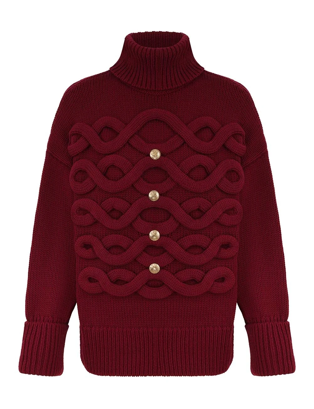 Zimmermann Rebellion Cable Sweater | Ready to Wear 2025 Collection Coveti Elevate your elegance in this Zimmermann Knitwear from the 2025 resort wear edit