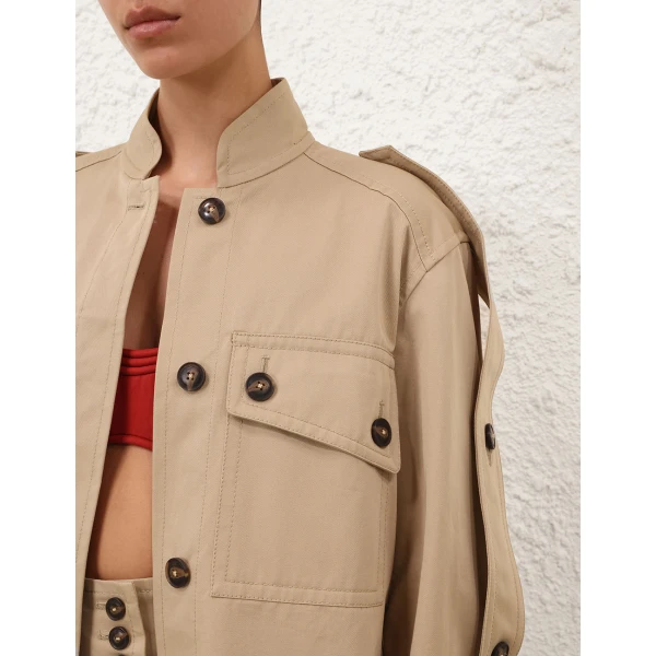 Elevate your elegance in this Zimmermann Jackets   from the 2025 resort wear edit