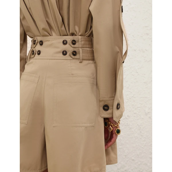 Elevate your elegance in this Zimmermann Shorts   from the 2025 resort wear edit