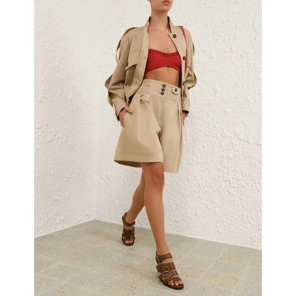Elevate your elegance in this Zimmermann Shorts   from the 2025 resort wear edit