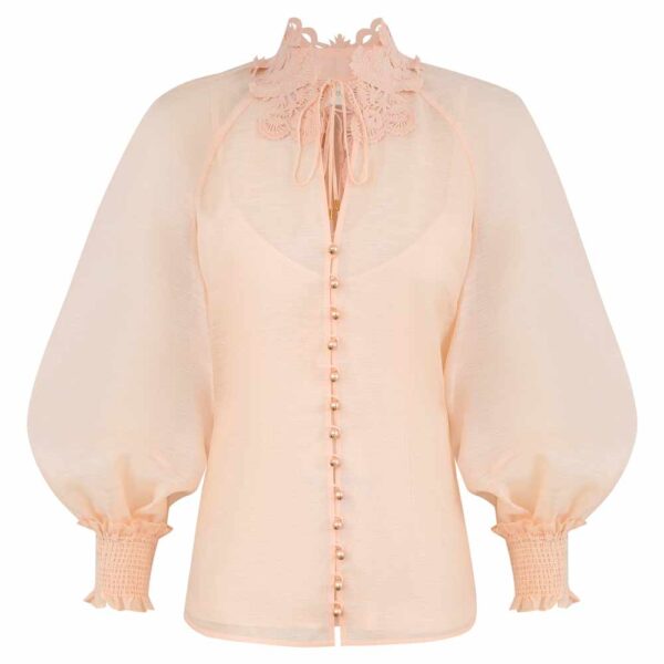 Elevate your elegance in this Zimmermann Tops   from the 2025 resort wear edit