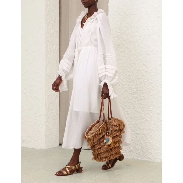 Elevate your elegance in this Zimmermann Dresses   from the 2025 resort wear edit