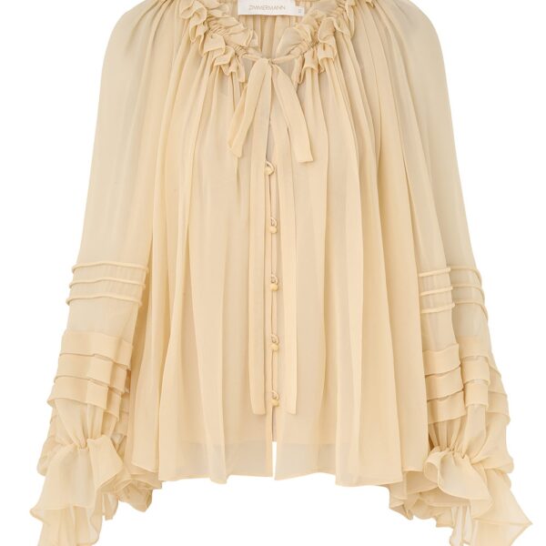 Elevate your elegance in this Zimmermann Tops   from the 2025 resort wear edit