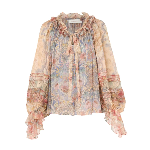Elevate your elegance in this Zimmermann Tops   from the 2025 resort wear edit