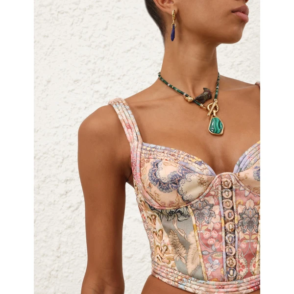 Elevate your elegance in this Zimmermann Tops   from the 2025 resort wear edit