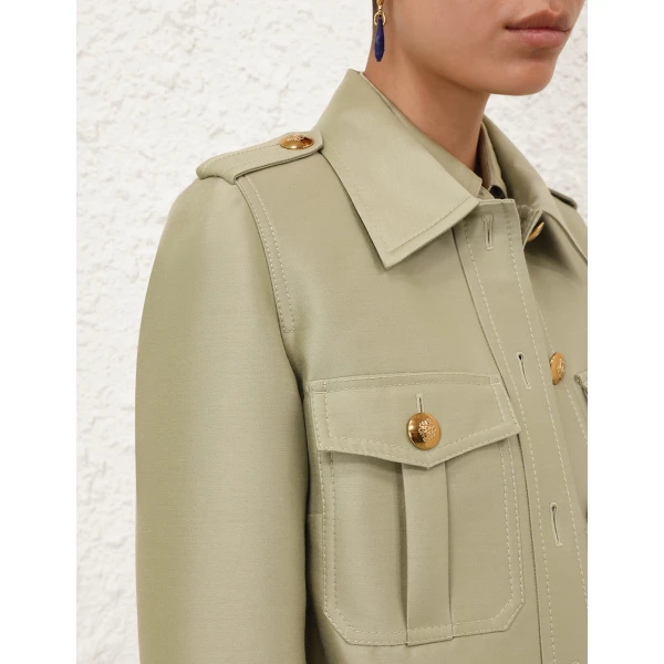 Elevate your elegance in this Zimmermann Jackets   from the 2025 resort wear edit