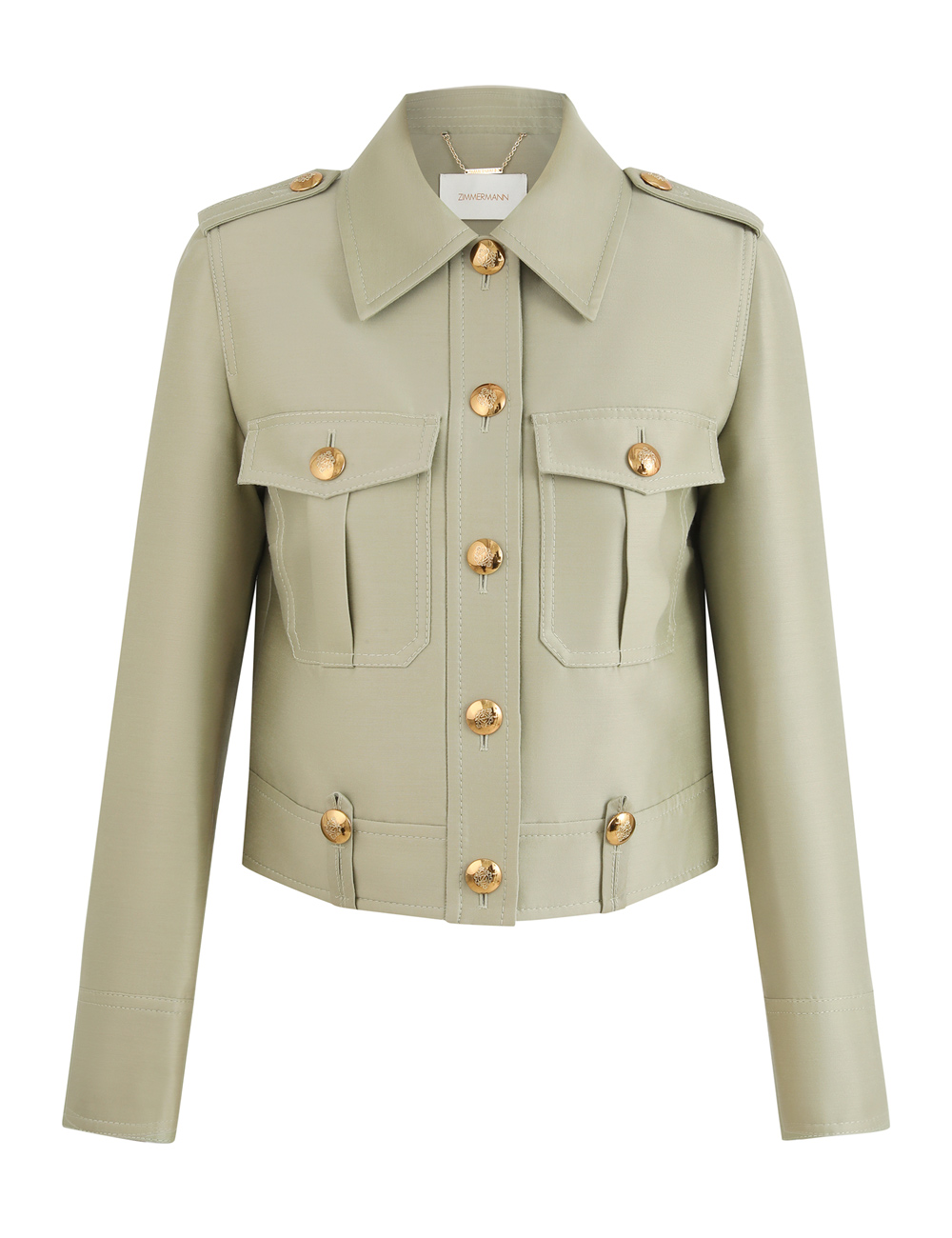 Zimmermann Rebellion Crop Utility Jacket