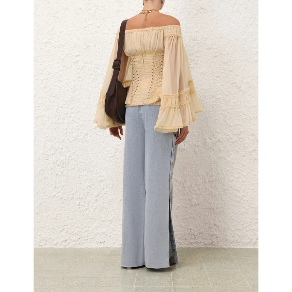Elevate your elegance in this Zimmermann Pants   from the 2025 resort wear edit
