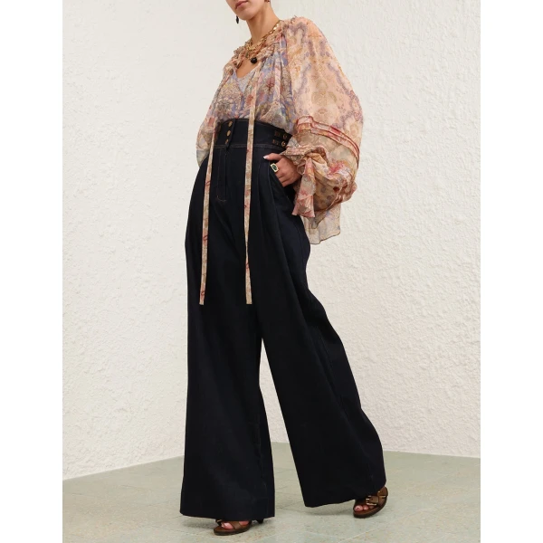 Elevate your elegance in this Zimmermann Pants   from the 2025 resort wear edit