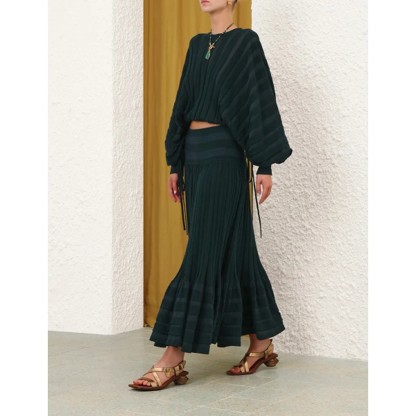 Elevate your elegance in this Zimmermann Knitwear   from the 2025 resort wear edit