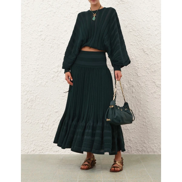 Elevate your elegance in this Zimmermann Knitwear   from the 2025 resort wear edit
