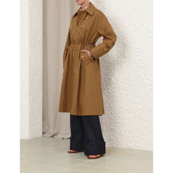 Elevate your elegance in this Zimmermann Coats   from the 2025 resort wear edit