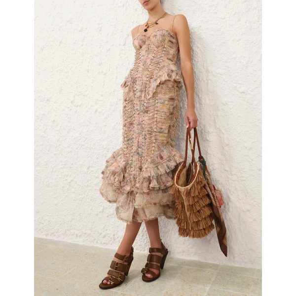 Elevate your elegance in this Zimmermann Dresses   from the 2025 resort wear edit