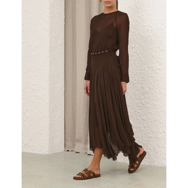 Elevate your elegance in this Zimmermann Dresses   from the 2025 resort wear edit