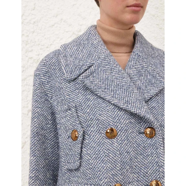 Elevate your elegance in this Zimmermann Coats   from the 2025 resort wear edit